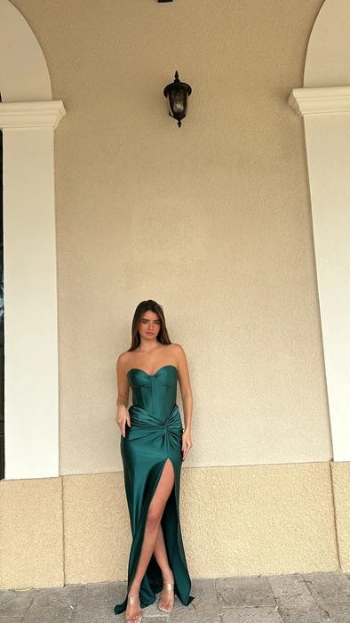 שמלת ריי - ירוק